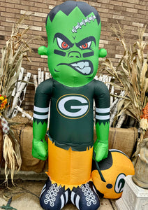 NFL Packers inflatable Steinbacker for Halloween