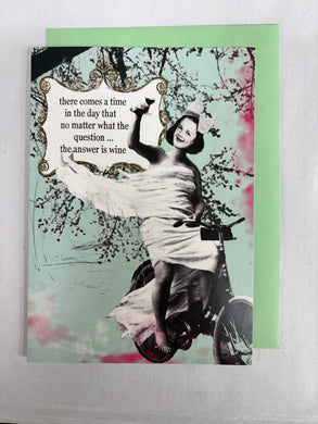 ' there comes a time in the day... '   Greeting Card by Erin Smith