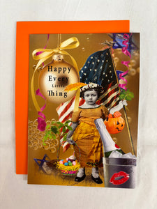 ' Happy Every Little Thing  '   Greeting Card by Erin Smith