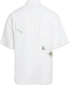 Off White Flying Bamboos Mens Short Sleeve Bamboo Cay