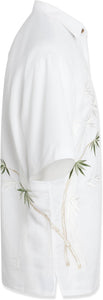 Off White Flying Bamboos Mens Short Sleeve Bamboo Cay