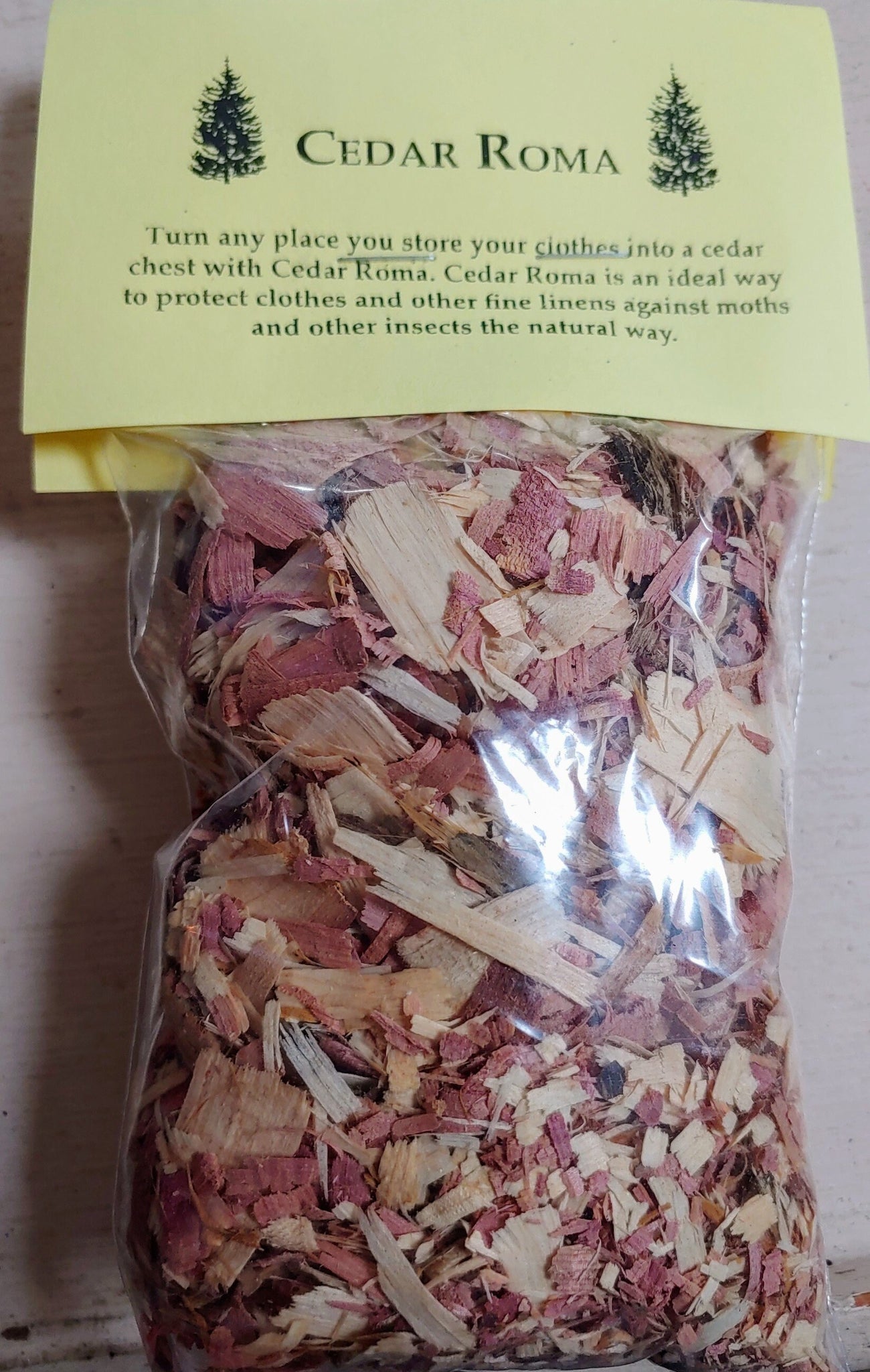 Cedar Roma, Cedar Chips Moth Repellent