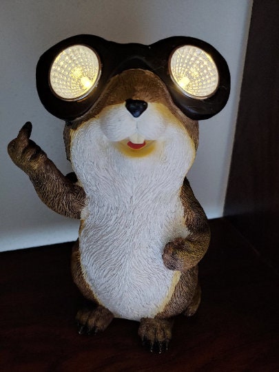 Friendly solar chipmunk letting us know he is number one | solar | gop